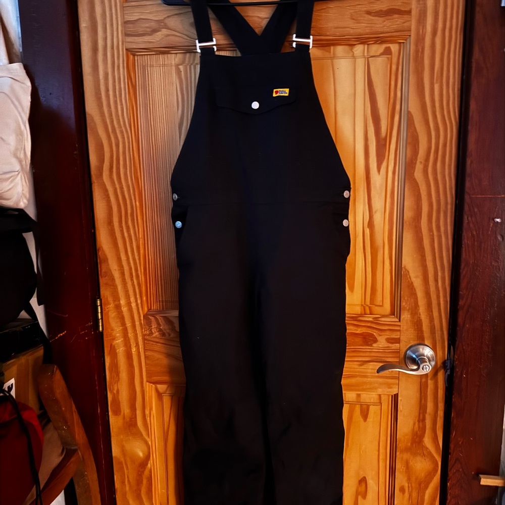 Fjallraven Women's Black Overalls